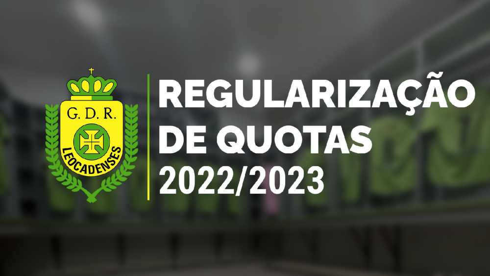 Campanha de Regularização de Quotas 2022/23
